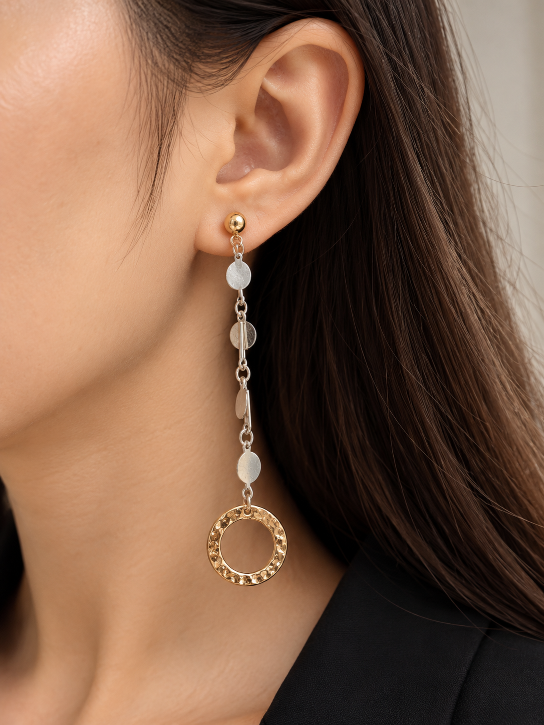 Boucles d’Oreilles Cercles Dorés - Style Chic