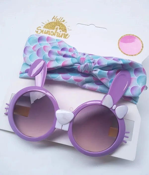 Ensemble Lunettes & Bandeau Style Mignon 🕶️