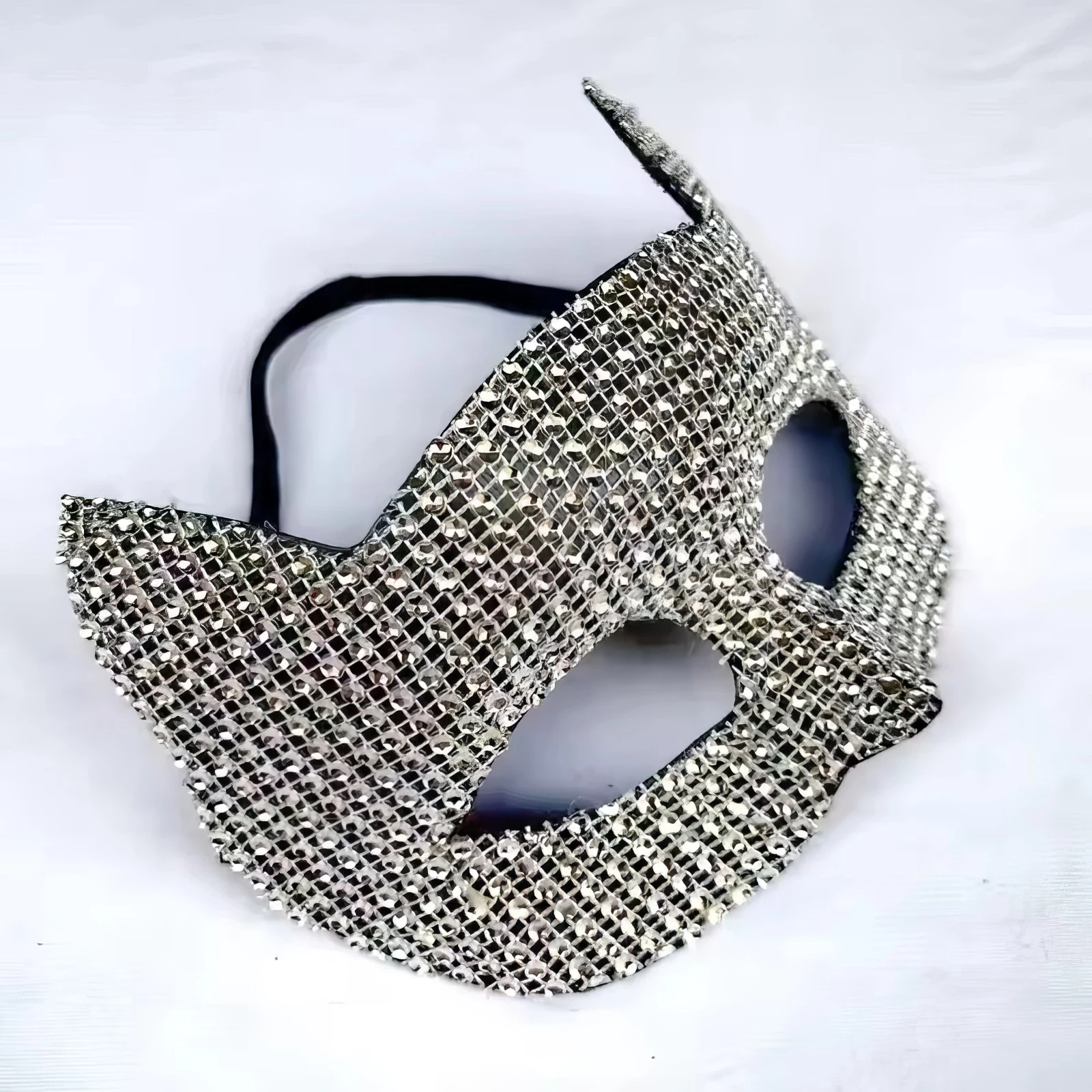Masque Mystère Strass Félin 🖤 – Image 2