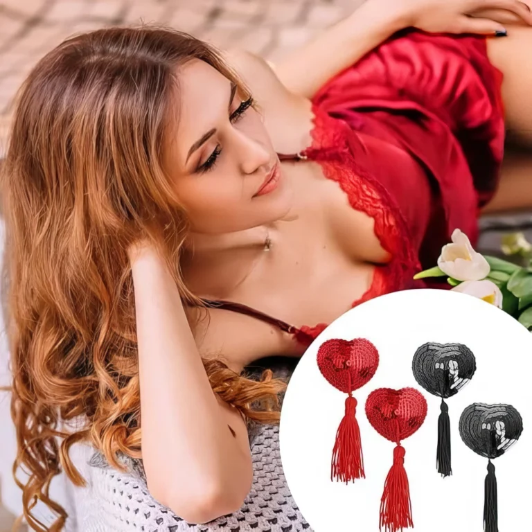Cache-Tétons Cœur Sexy ❤️