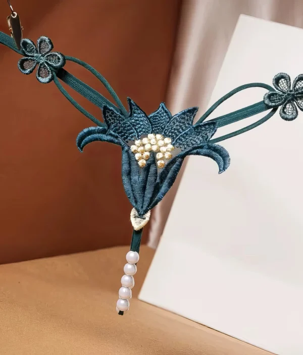 String Perlé Fleur Éclatante 🌸