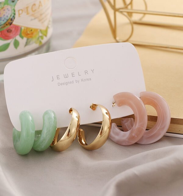 Boucles d’Oreilles Ensemble